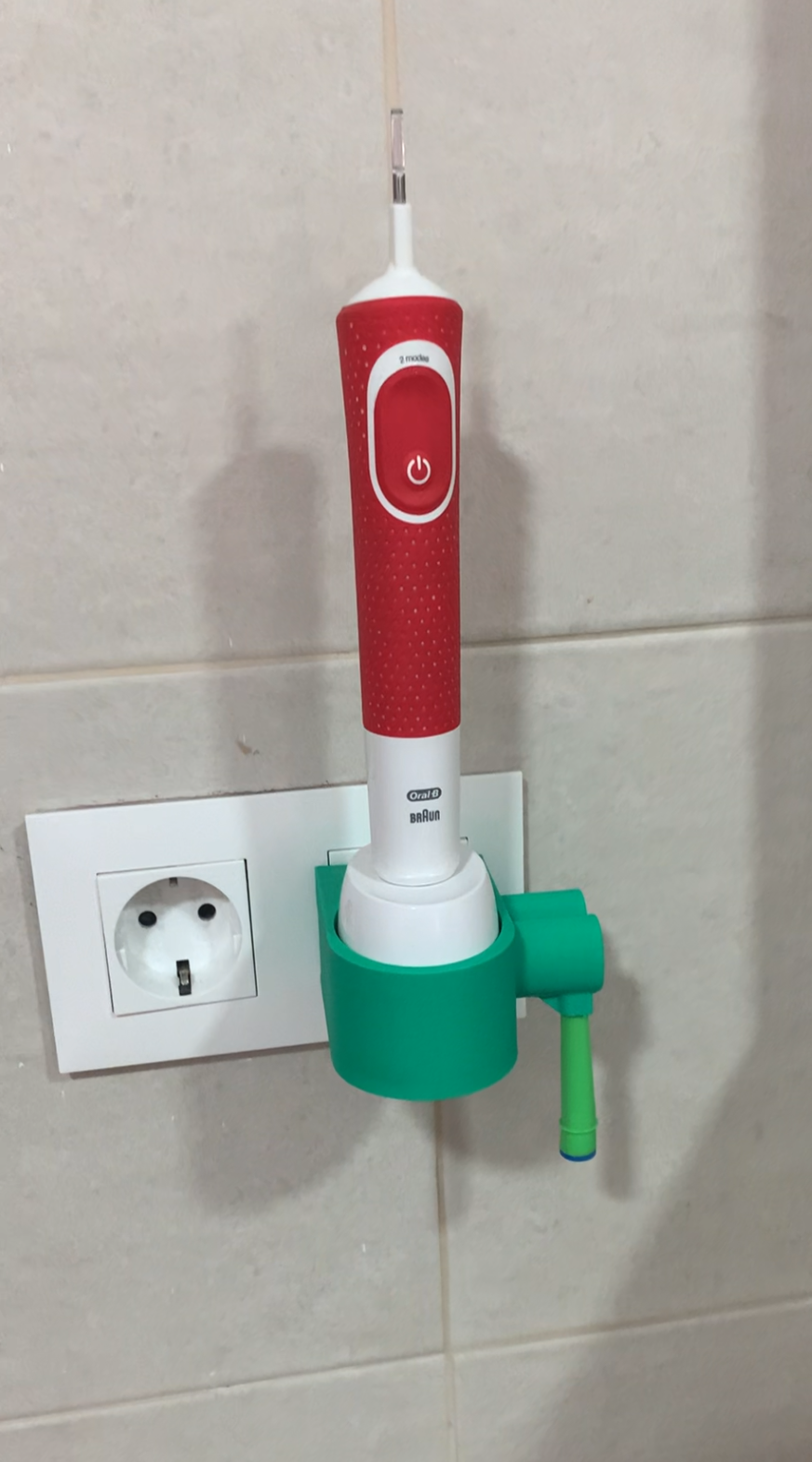Soporte de Pared para Cepillo Eléctrico