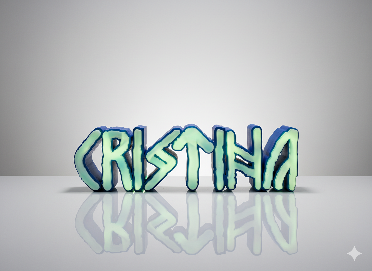 Lámpara Personalizada "CRISTINA"
