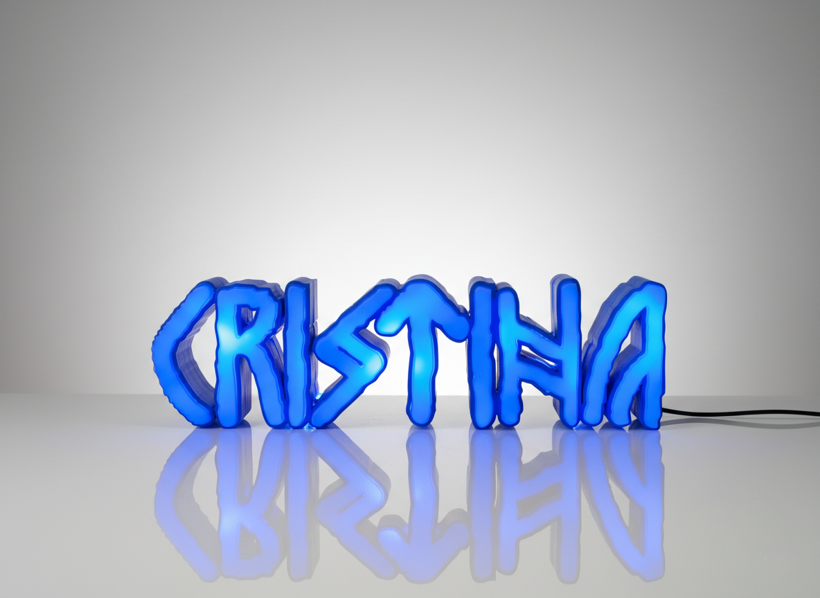 Lámpara Personalizada "CRISTINA"