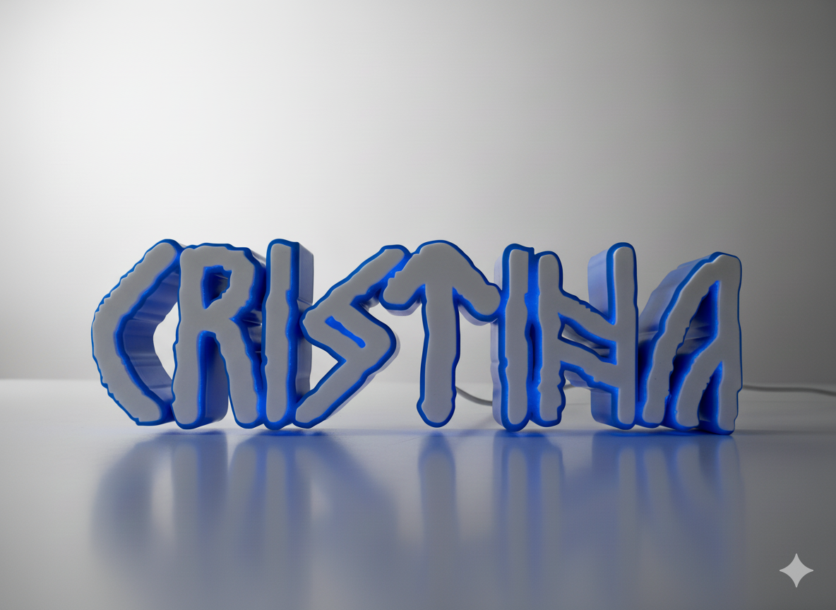 Lámpara Personalizada "CRISTINA"