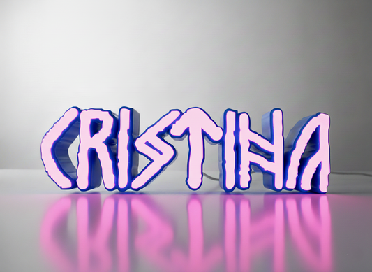 Lámpara Personalizada "CRISTINA"