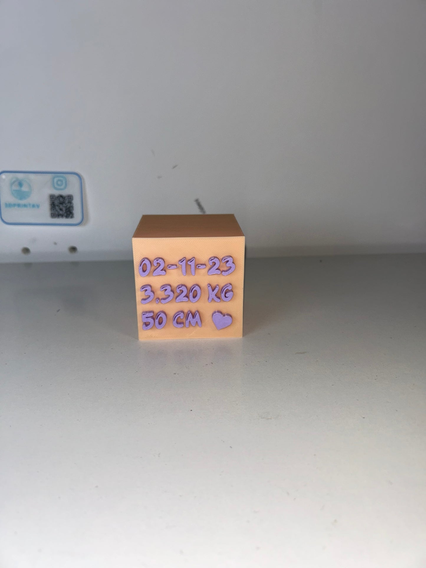 Bloques/Cubos de Nacimiento Personalizados