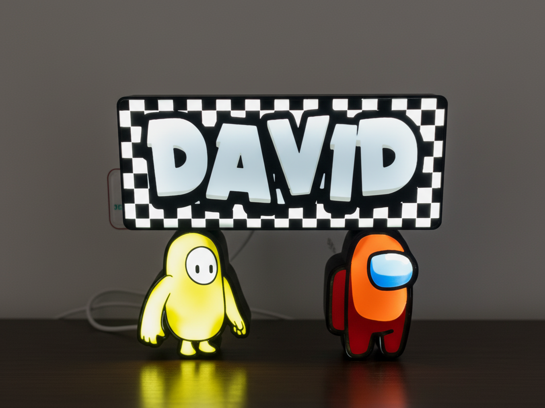Lámpara personalizada “DAVID”