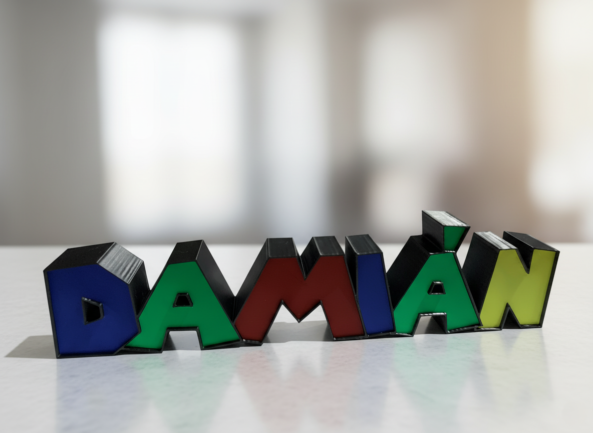 Lámpara personalizada “DAMIÁN”