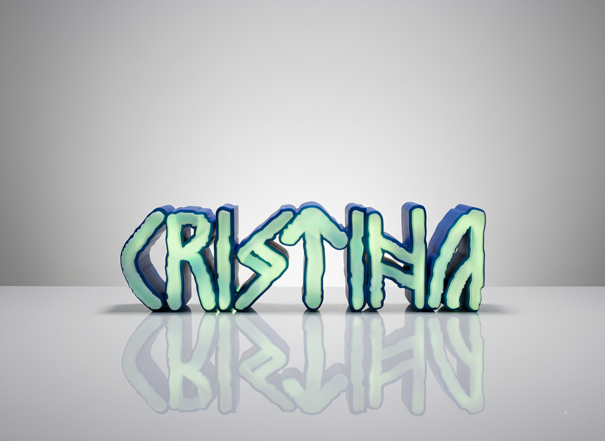 Lámpara Personalizada "CRISTINA"