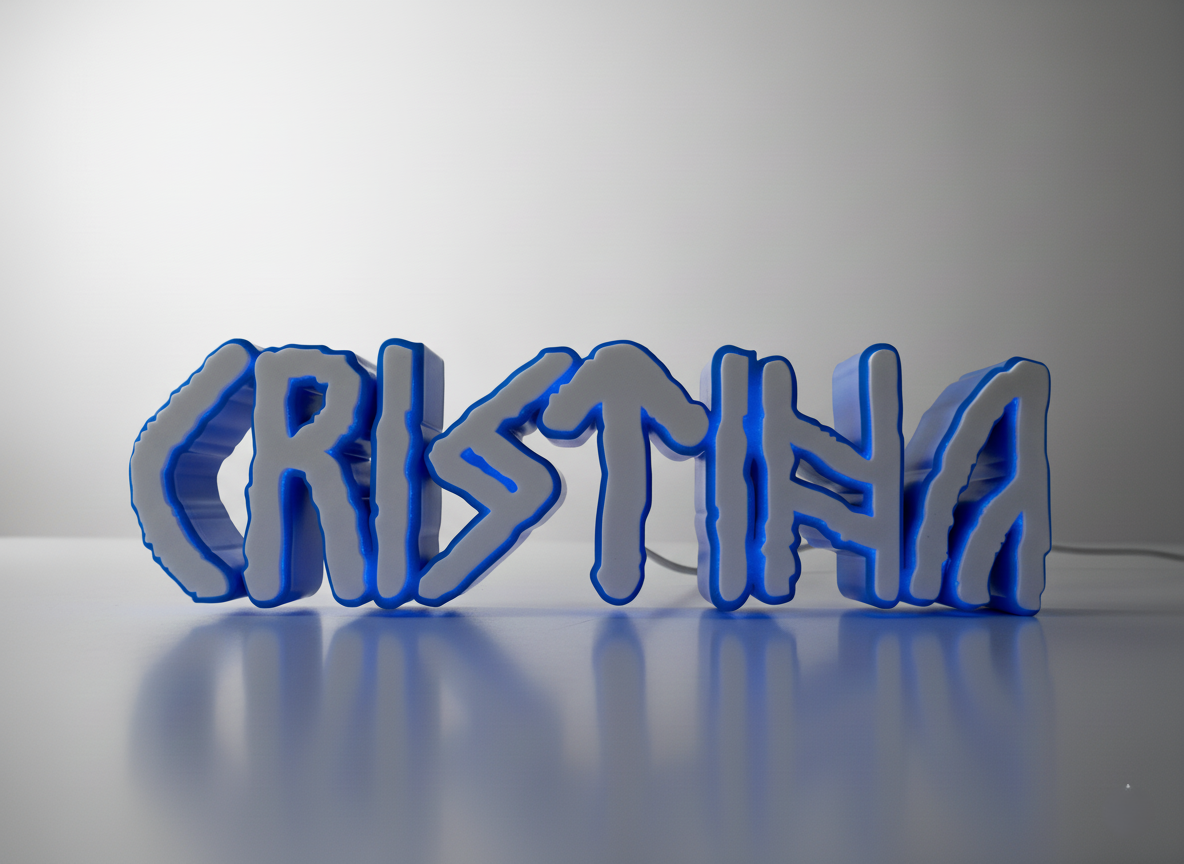 Lámpara Personalizada "CRISTINA"