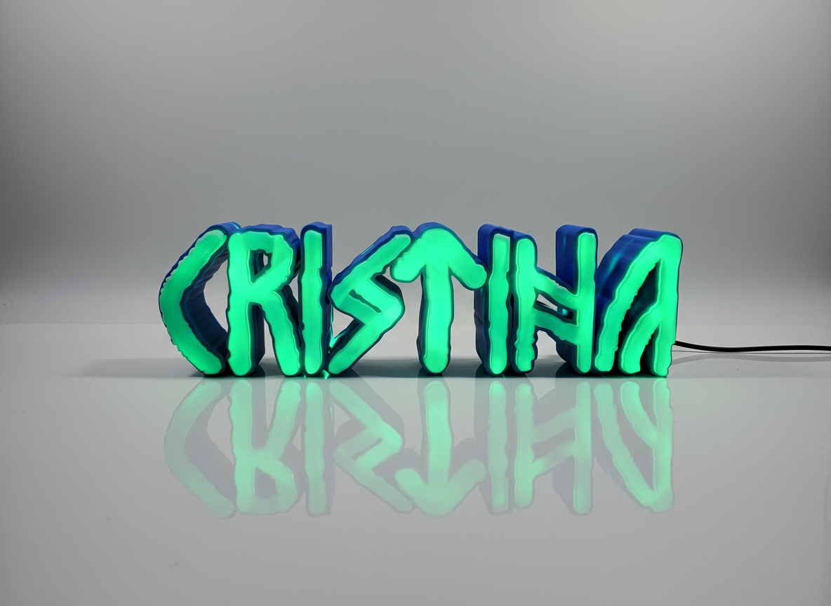 Lámpara Personalizada "CRISTINA"
